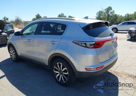 2017 Kia Sportage Ex из США, поврежденный, VIN KNDPNCAC4H7032320